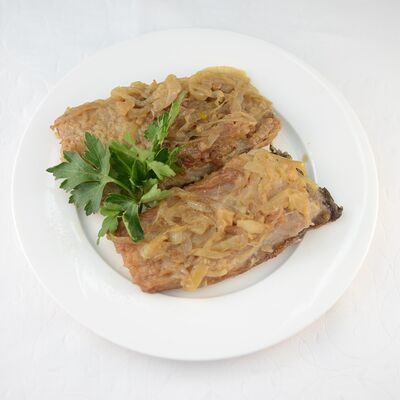 Сазан жареный в Самовар на Минусинской по цене 252 ₽