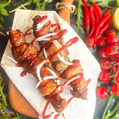 Шашлычок фрив Шаурма на Макарова по цене 425 ₽