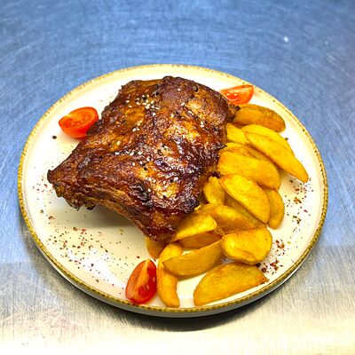 Свиные рёбрышки BBQ в River & House по цене 860 ₽