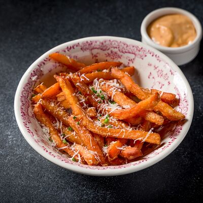 Батат фри в Шале Берёзка по цене 490 ₽