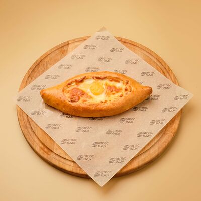 Хачапури по-аджарски в Атлас еды по цене 550 ₽