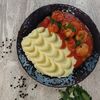 Тефтели куриные с пюре в Evа кафе по цене 460