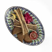 Запеченные мозговые кости в MAHALLA