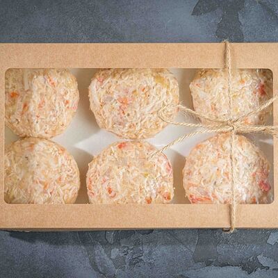 Домашние котлеты из камчатского краба в Fish Point по цене 2850 ₽