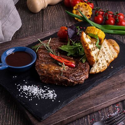 Стейк Рибай зернового откорма в Булл Вар по цене 4107 ₽