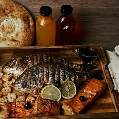 Шашлычный набор Морепродукты в Шашлыки огонь по цене 6940 ₽