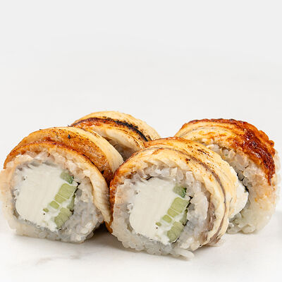 Филадельфия с угрем 4 шт в Империя пиццы по цене 390 ₽