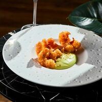 Креветки в темпуре с соусом Васаби в AGATA