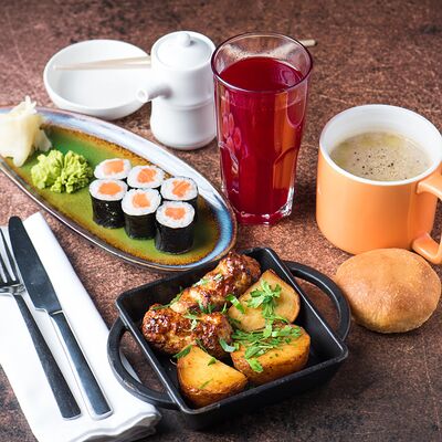 Обед хорошего дня №2 в Пряности & Радости на Васильевском по цене 550