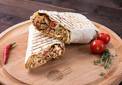 Шаурма из курицы стандарт в Шашлык-Машлык по цене 316 ₽