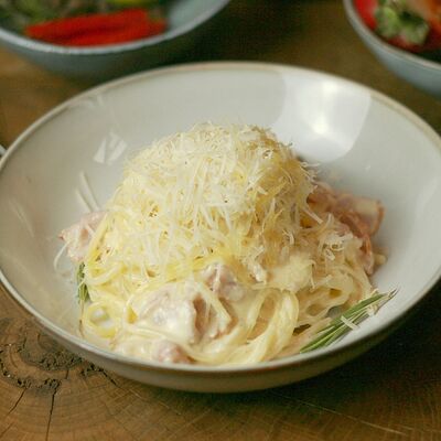 Паста Карбонара в Гараж по цене 864 ₽