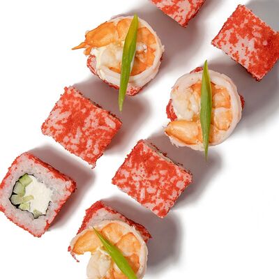 Креветка Сантафе в Японское пузо по цене 500 ₽