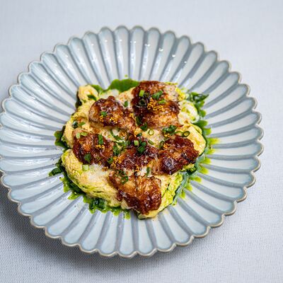 Скрэмбл с копченым угрем в KIZOKU по цене 770 ₽