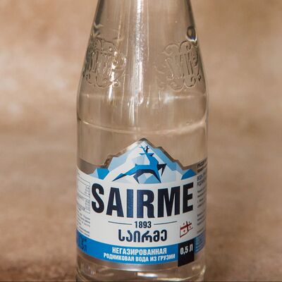 Вода Саирме негазированная в Megobari по цене 450 ₽
