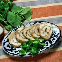 Куриный рулет в Баклажан в ТЦ 