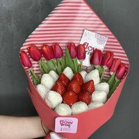 Букет Чистое сердце в FlowBerry