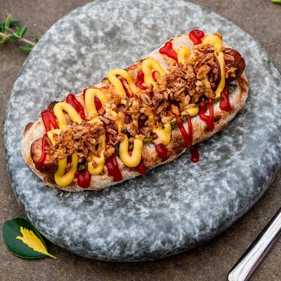 Пицца-дог в Мой кофе по цене 450 ₽