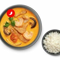 Суп Том Ям с курицей и креветками в MYBOX