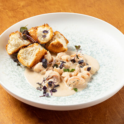 Креветки в сливочном соусе в Бурка по цене 830 ₽