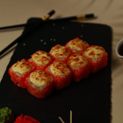 Калифорния запеченная в Хихи хаха по цене 500 ₽