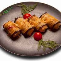 Рулетики из баклажан в FoodDish