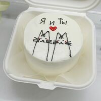 Бенто-торт Я и тыв Katicake