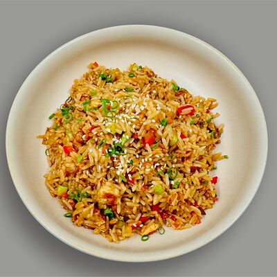 Рис с омлетом в Суши и Роллы Ли по цене 420 ₽