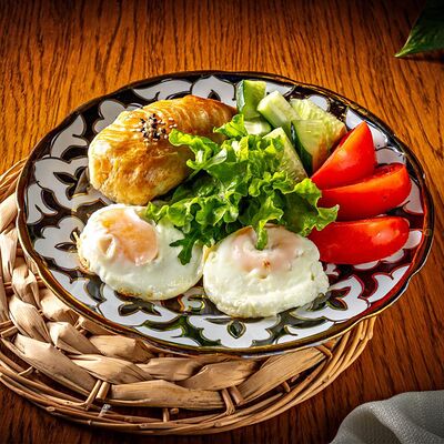 Глазунья с самсой в Afsona по цене 2290 ₸