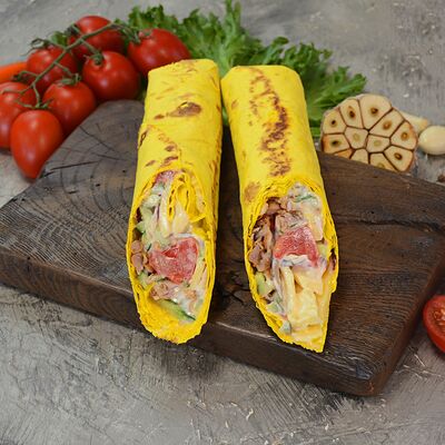 Шаверма сырная в лаваше в Шаверма у Васи по цене 469 ₽