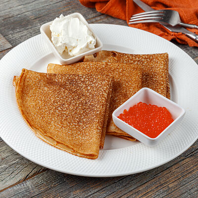 Блины с Икрой в Трапезная по цене 650 ₽