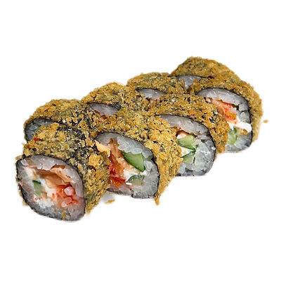 Горячий ролл с лососьюв Кимура Суши & Поке по цене 625 ₽