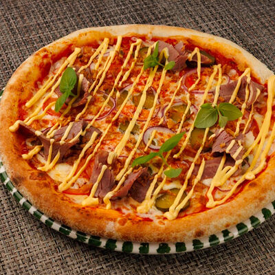 Пицца Чизбургер в YUMMY по цене 865 ₽