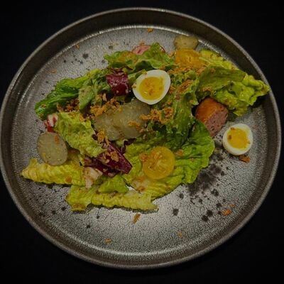 Баварский с колбаской и овощами гриль в Leroy по цене 790 ₽