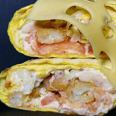 Шаурма Сырная (большая) в Шаулинь по цене 400 ₽