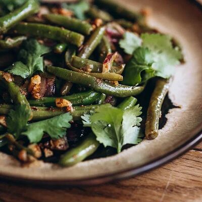 Зеленый лобио в Мацони по цене 250