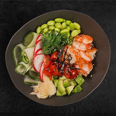 Поке с креветкой в Yo!Bento по цене 590 ₽