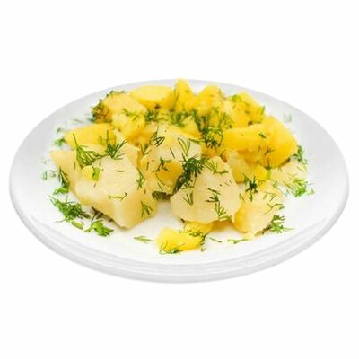 Картофель отварной с маслом и укропом в Кафе на развилке по цене 297 ₽