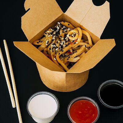 Да! Ёж! Вок! (с курицей) в Да! Ёж! Пицца! по цене 550 ₽