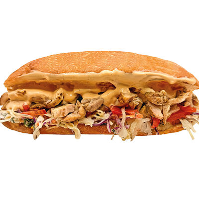 Шаурма в булке с курицей в Кебабник по цене 279 ₽