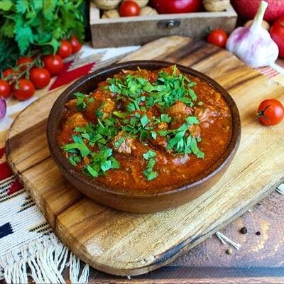 Чашушули из телятины в Три хинкали&Шашлык по цене 780 ₽