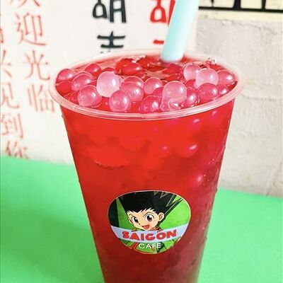 Bubble Tea Гибискус и смородина 0,5л в Saigon по цене 400 ₽