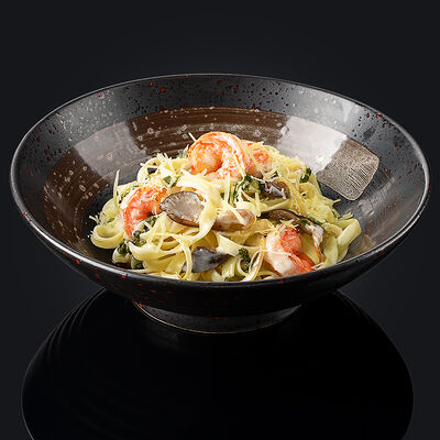 Тальятелле с креветками в Якитория по цене 487