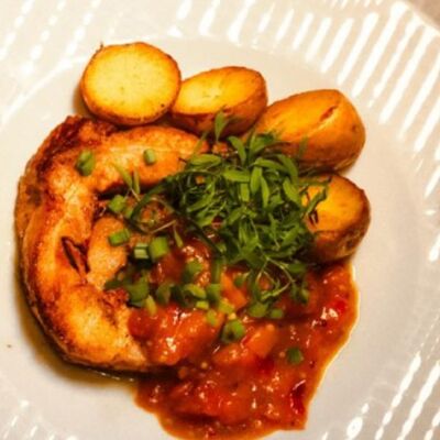 Свинина запеченная в Сметана на Б. Садовой по цене 699 ₽