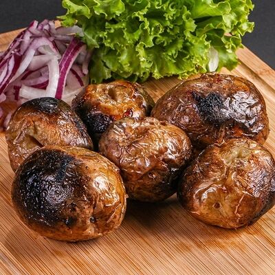 Молодой картофель на мангале в Щербет по цене 456 ₽