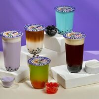 Логотип Тапиока bubble tea cafe