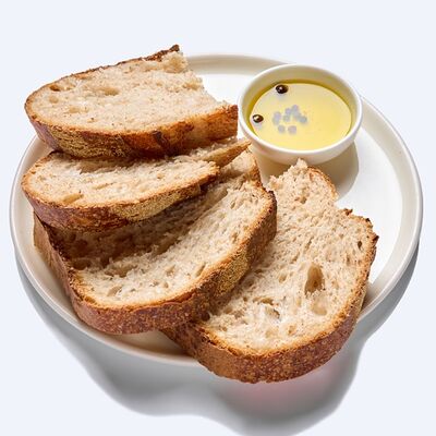 Тартин с оливковым маслом в Drunken duck pub по цене 320 ₽