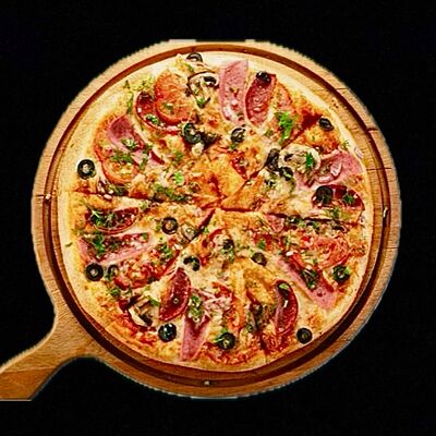 Пицца Европейская на традиционном тесте в Леон по цене 650 ₽