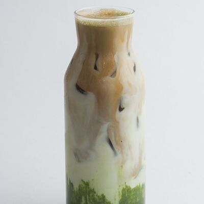  Айс-матча капучино L в Luffy Coffee & Art по цене 1700 ₸