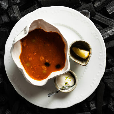 Сборная мясная солянка из 5 видов мяса в Dodici Grill по цене 1490 ₽