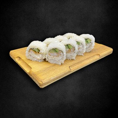 Круглый с креветками темпурными в Роллы по себестоимости по цене 399 ₽